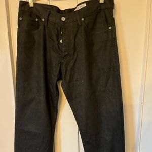 Gustin #347 Supima Black X Coal Selvedge Denim Jeans